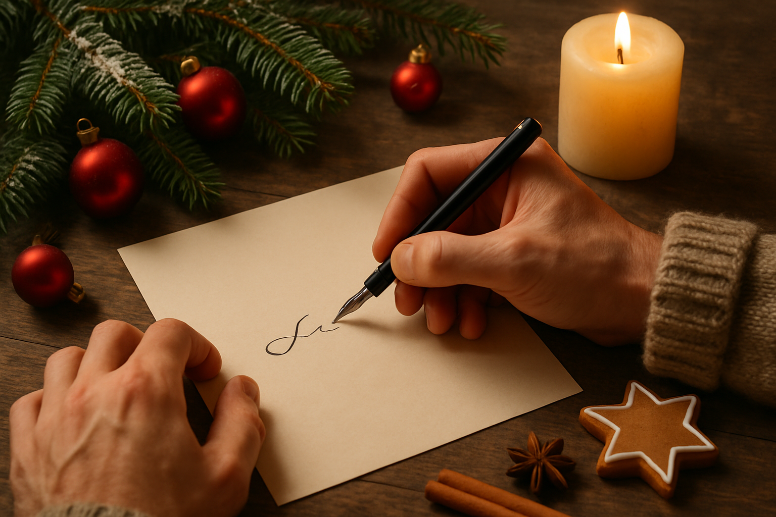 wie schreibt man frohe weihnachten - Illustration